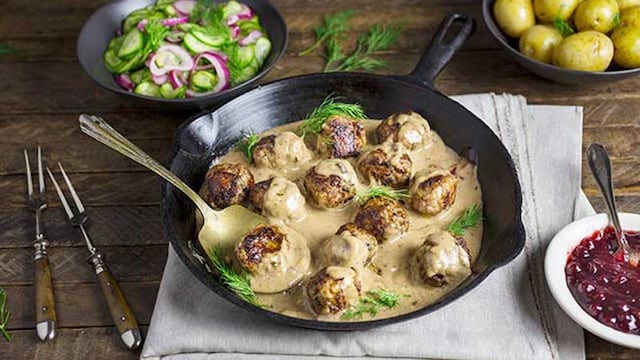 albondigas champinones