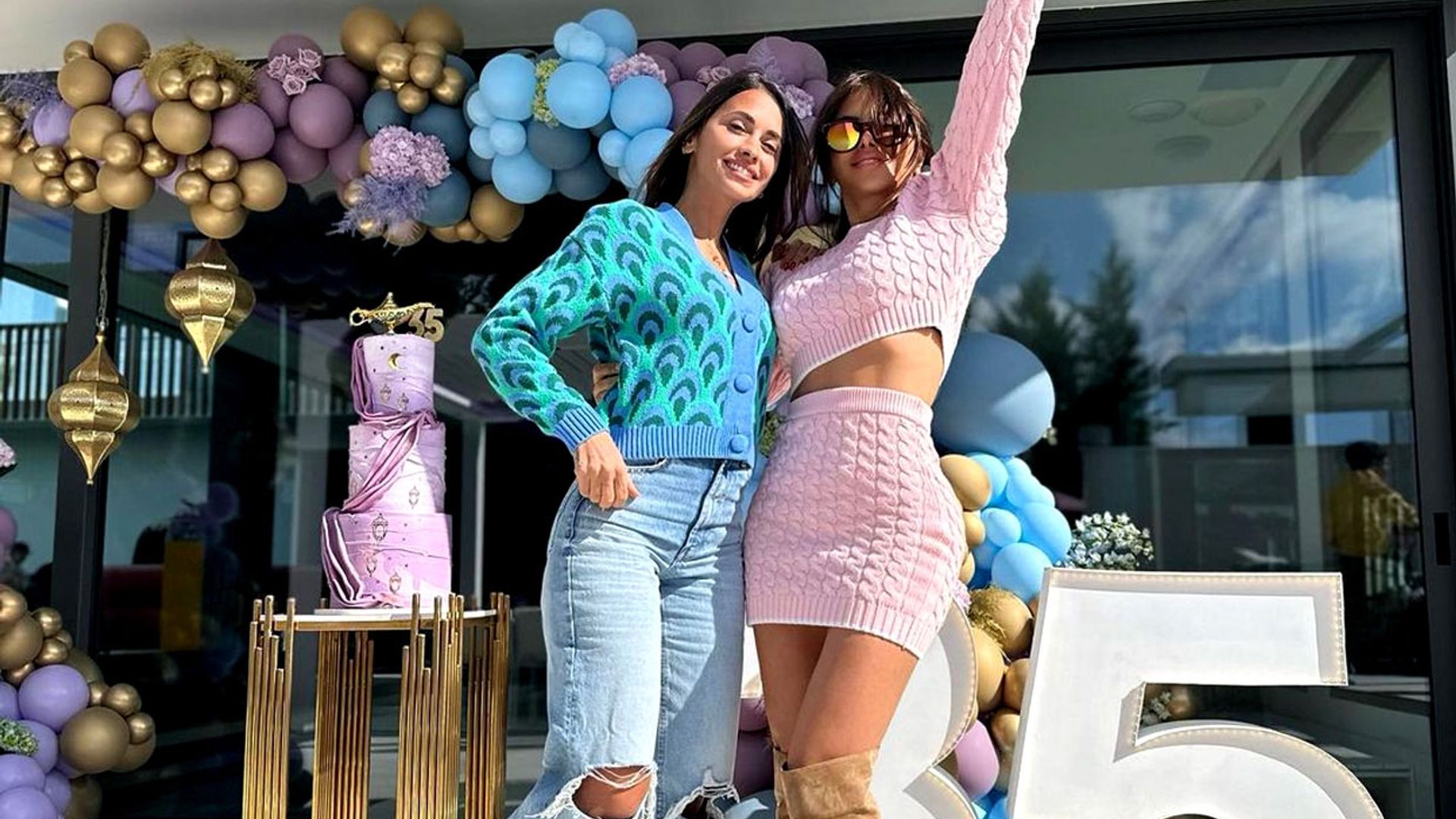 La impresionante fiesta de Antonella Rocuzzo con amigas y esposas de futbolistas para celebrar su 35 cumpleaños