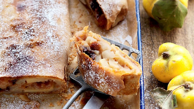 strudel membrillo
