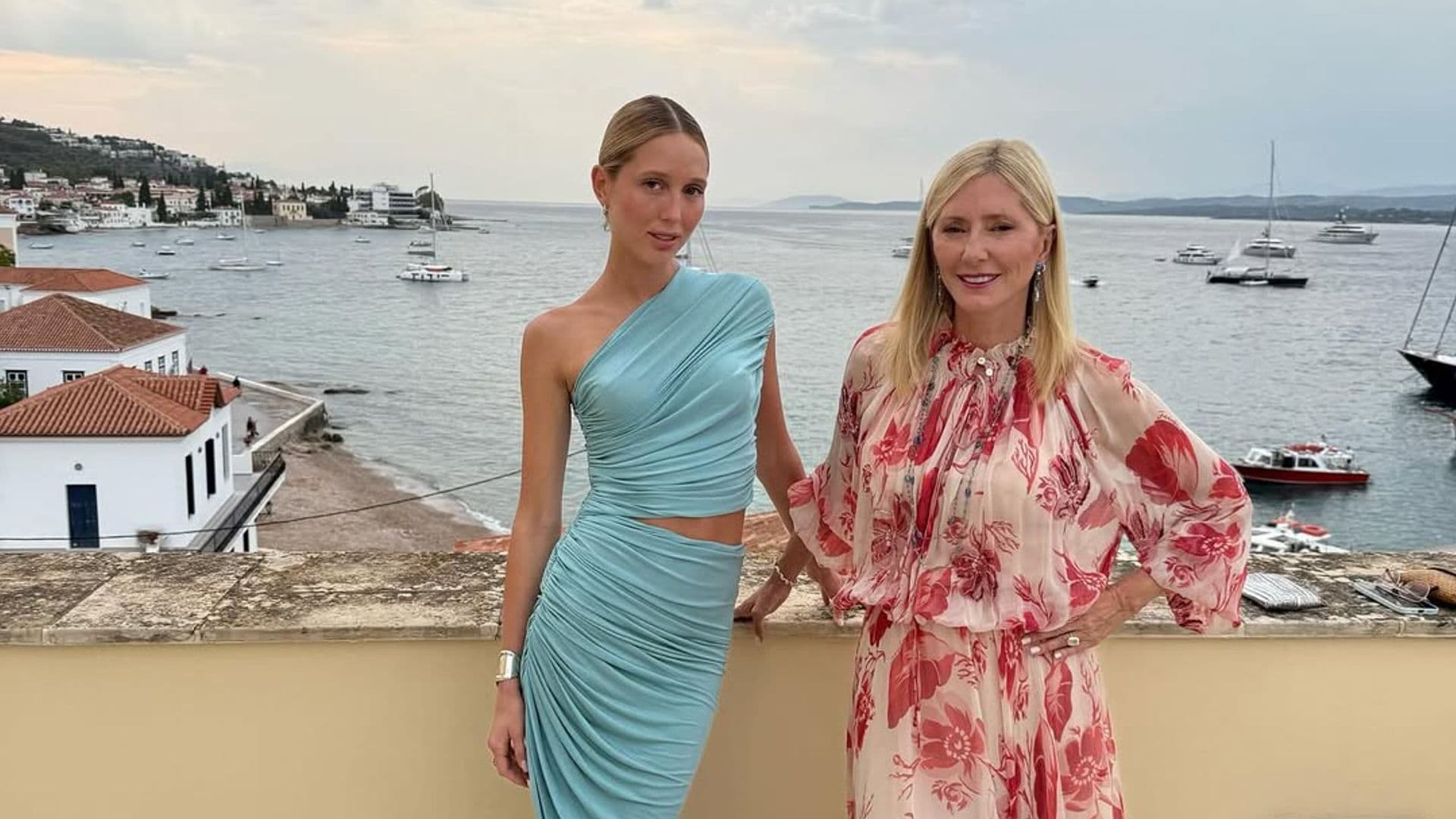 Marie-Chantal de Grecia: dos vestidos y una declaración en su fin de semana más romántico