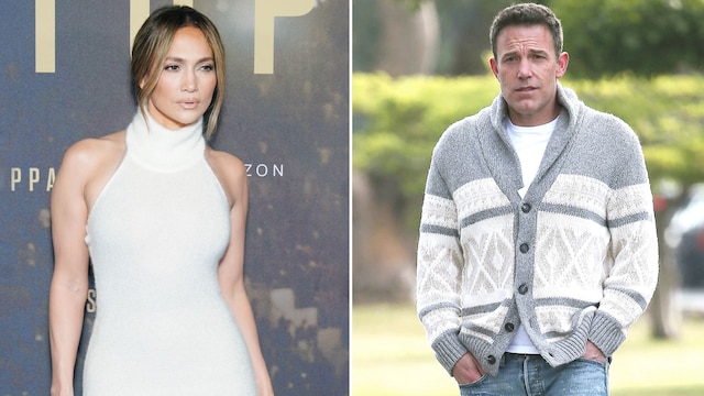 Montaje de Jennifer Lopez y Ben Affleck
