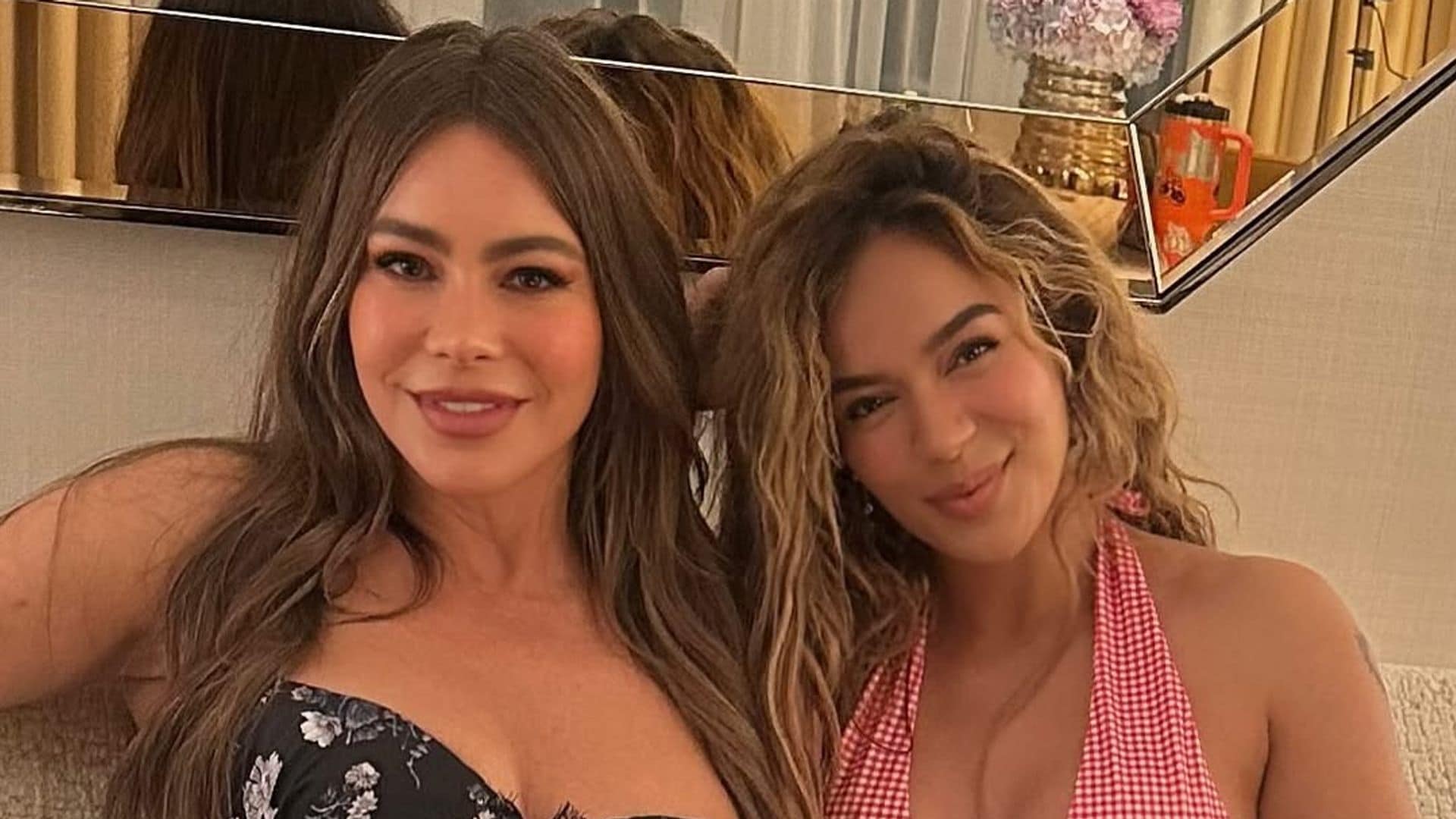 Karol G y Sofía Vergara, un emocionante reencuentro en Madrid 'de Colombia para el mundo'