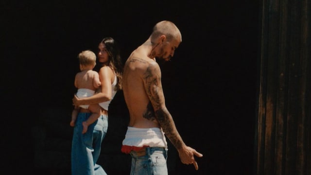 Justin Bieber junto a su familia