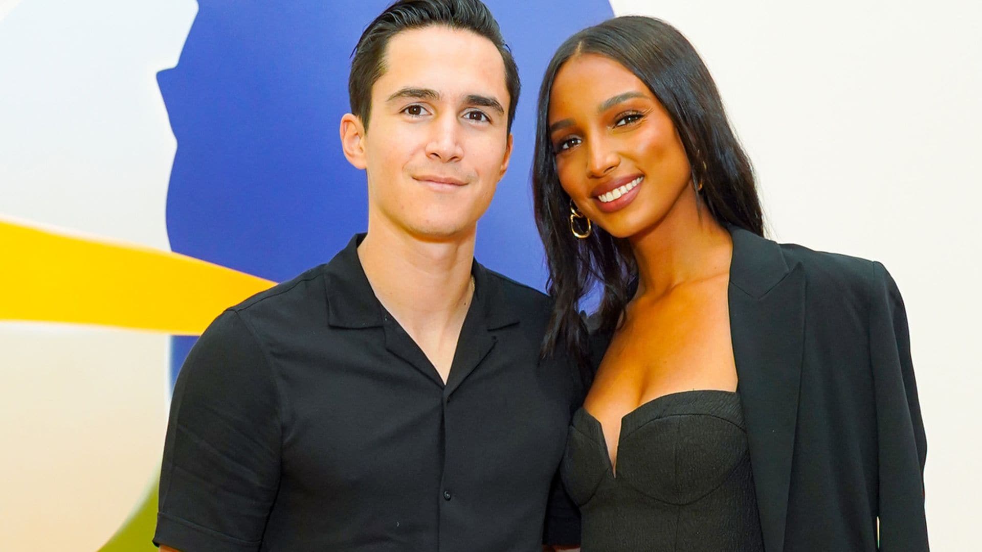 La emoción de Jasmine Tookes y Juan David Borrero al convertirse en padres de su primera hija