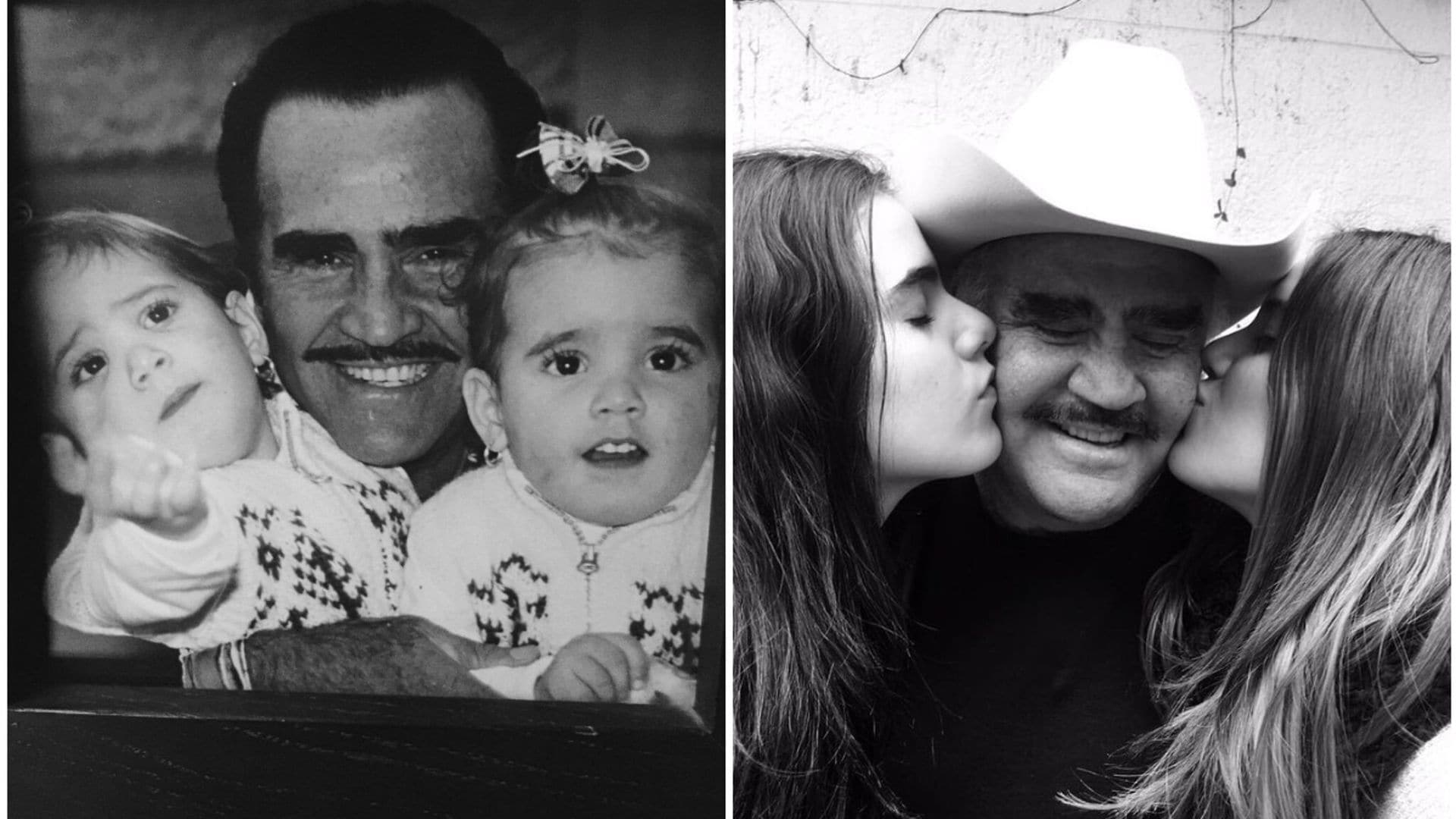 Vicente Fernández: Sus nietos le dan el último adiós a su amado ‘Tata’