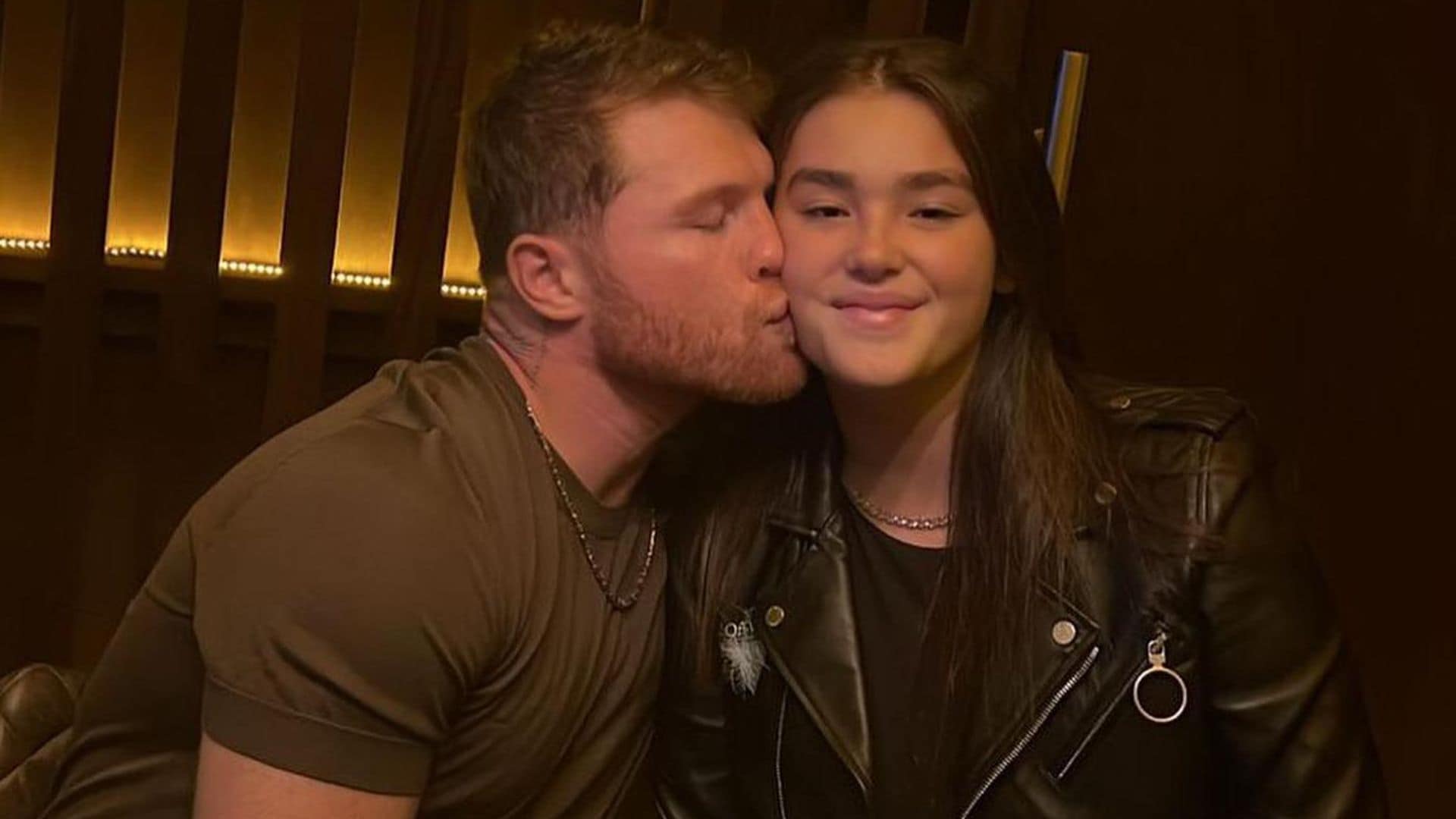 Saúl ‘Canelo’ Álvarez no quiere que su hija Emily sea modelo o actriz, y explica las razones