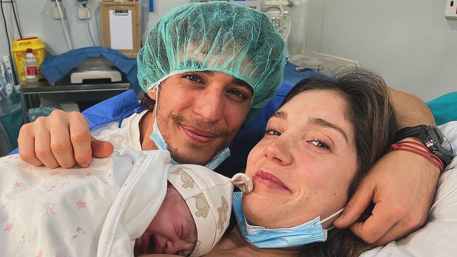 ¡Ya son papás! Miguel Herrán y Celia Pedraza dan la bienvenida a su primer hijo