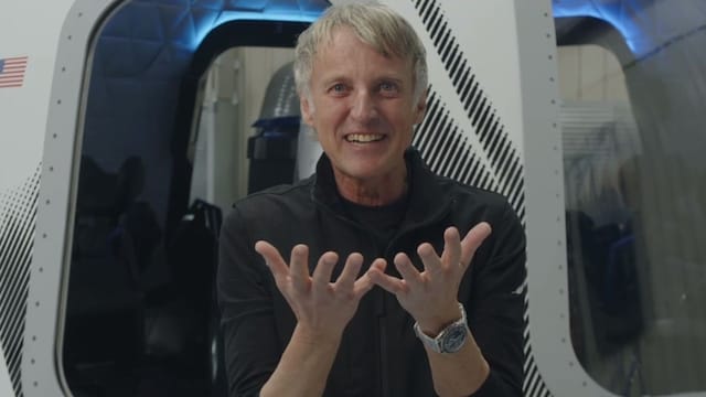 Jesus Calleja en su visita espacial