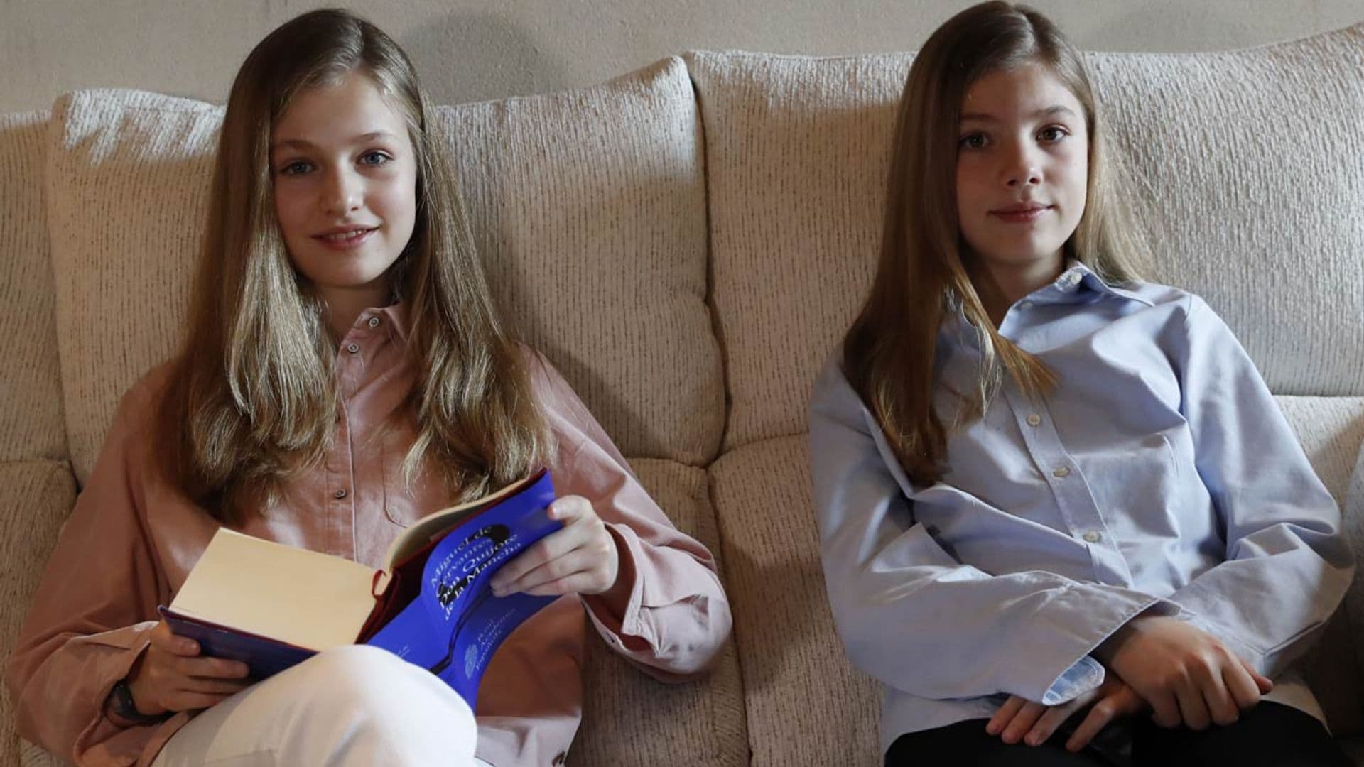 Leonor y Sofía vuelven a coordinarse y estrenan una prenda inédita en su armario