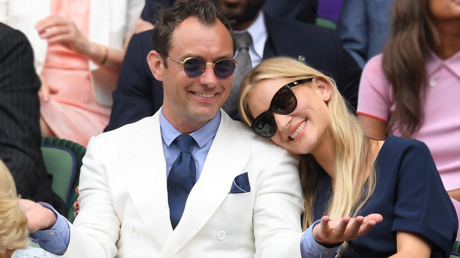 Jude Law está esperando... ¿su sexto hijo?