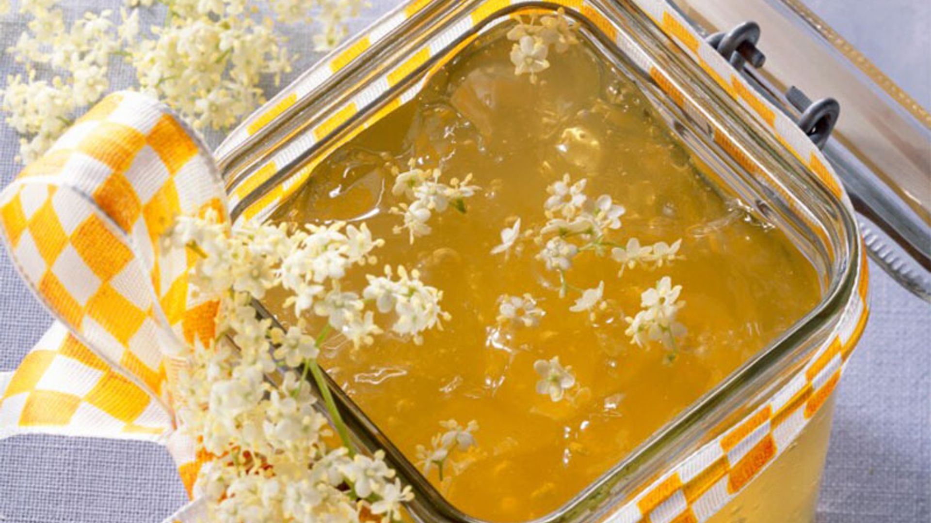 Mermelada de vino blanco y flor de saúco
