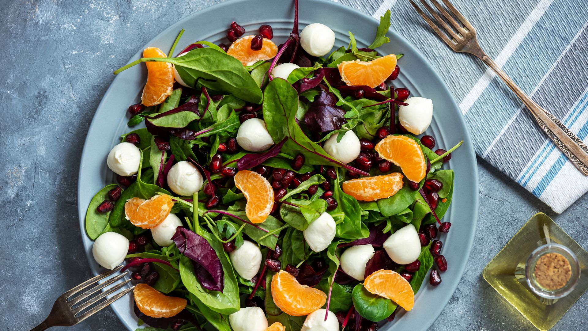 Ensalada de manrinas y granada