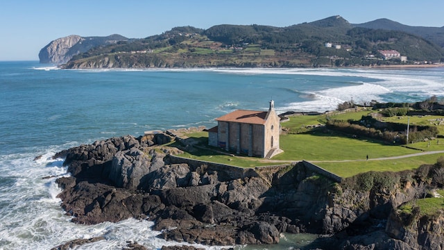 Iglesia de santa Catalina, en Mundaka, Urdaibai, País Vasco