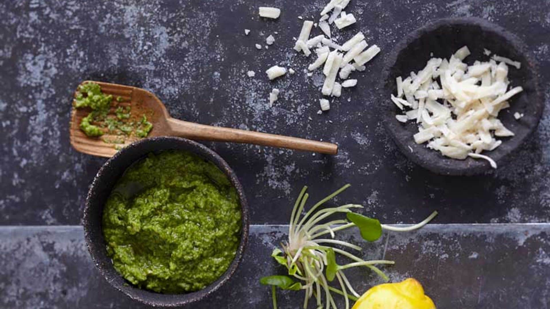 Pestos sin albahaca: tres recetas sorprendentes