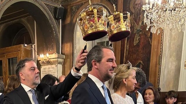 Boda de Nicolás de Grecia y Chrysi Vardinogiannis