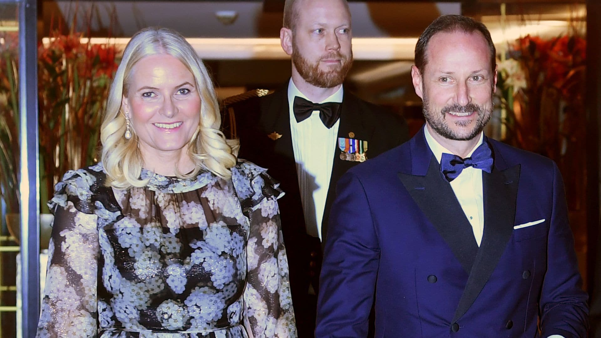Haakon y Mette-Marit de Noruega en el banquete de los premios Nobel 2024
