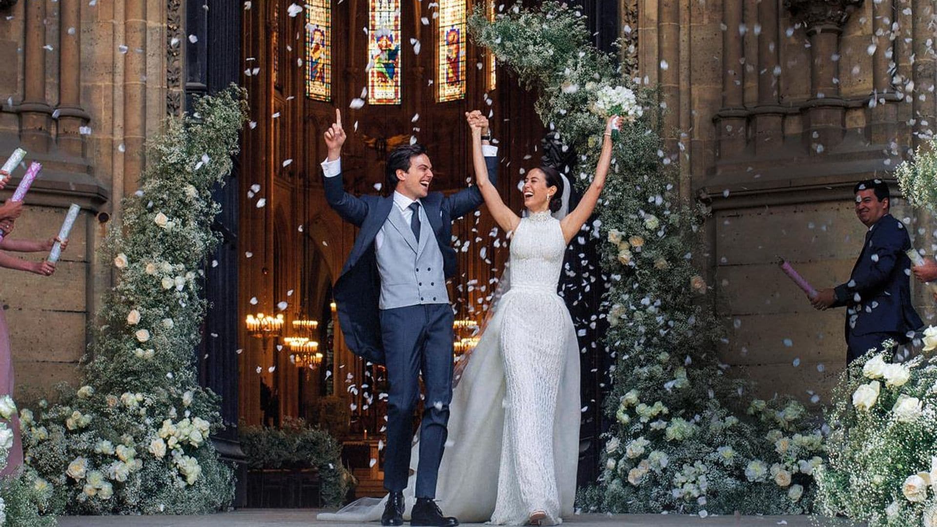 Entramos en la mágica boda parisina de Daniel Clará y Anne-Marie Colling
