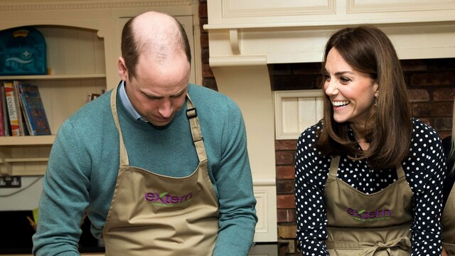 Kate Middleton y el príncipe Guillermo de Inglaterra