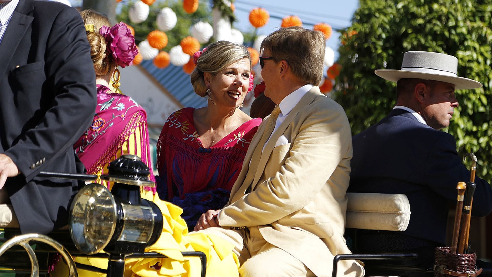 La Feria de Abril, una cita mágica para Guillermo y Máxima de Países Bajos: así empezó su historia de amor en Sevilla hace 25 años