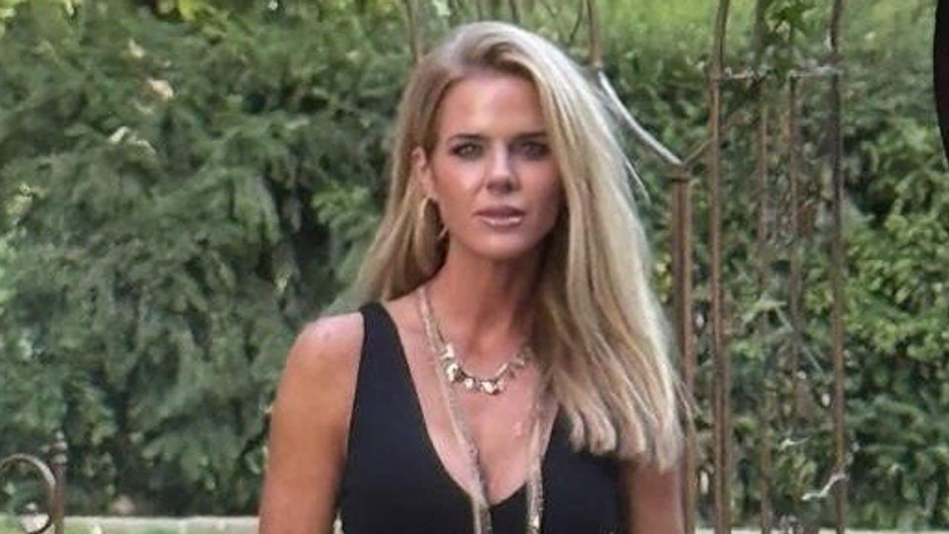 Amelia Bono, Lulú Figueroa y todas las invitadas que han querido acompañar a Inés Domecq en su desfile en el Palacio de Liria