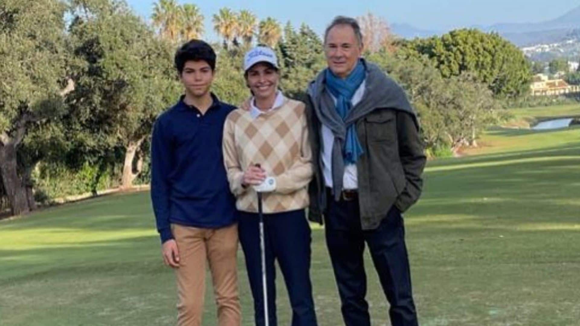 Inés Sastre se reencuentra con su ex, Michele Alfano, en Sotogrande