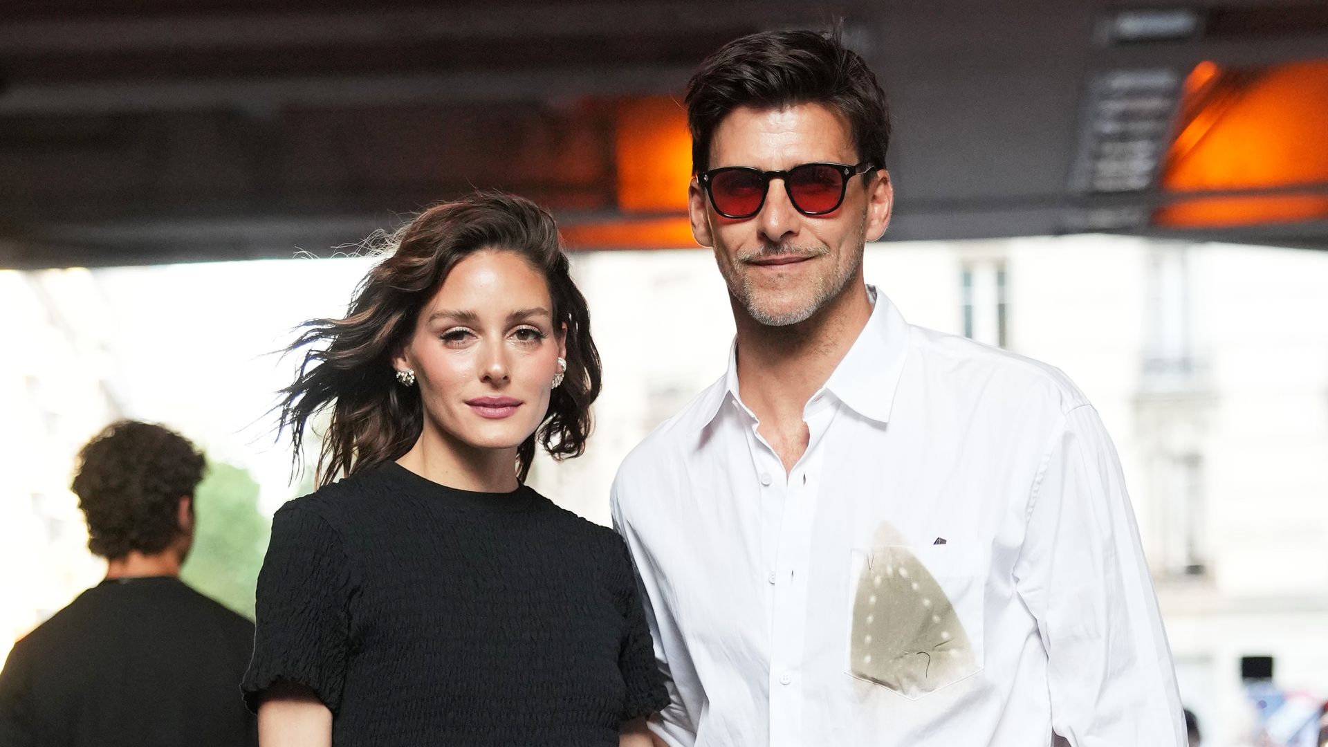 Olivia Palermo con su marido