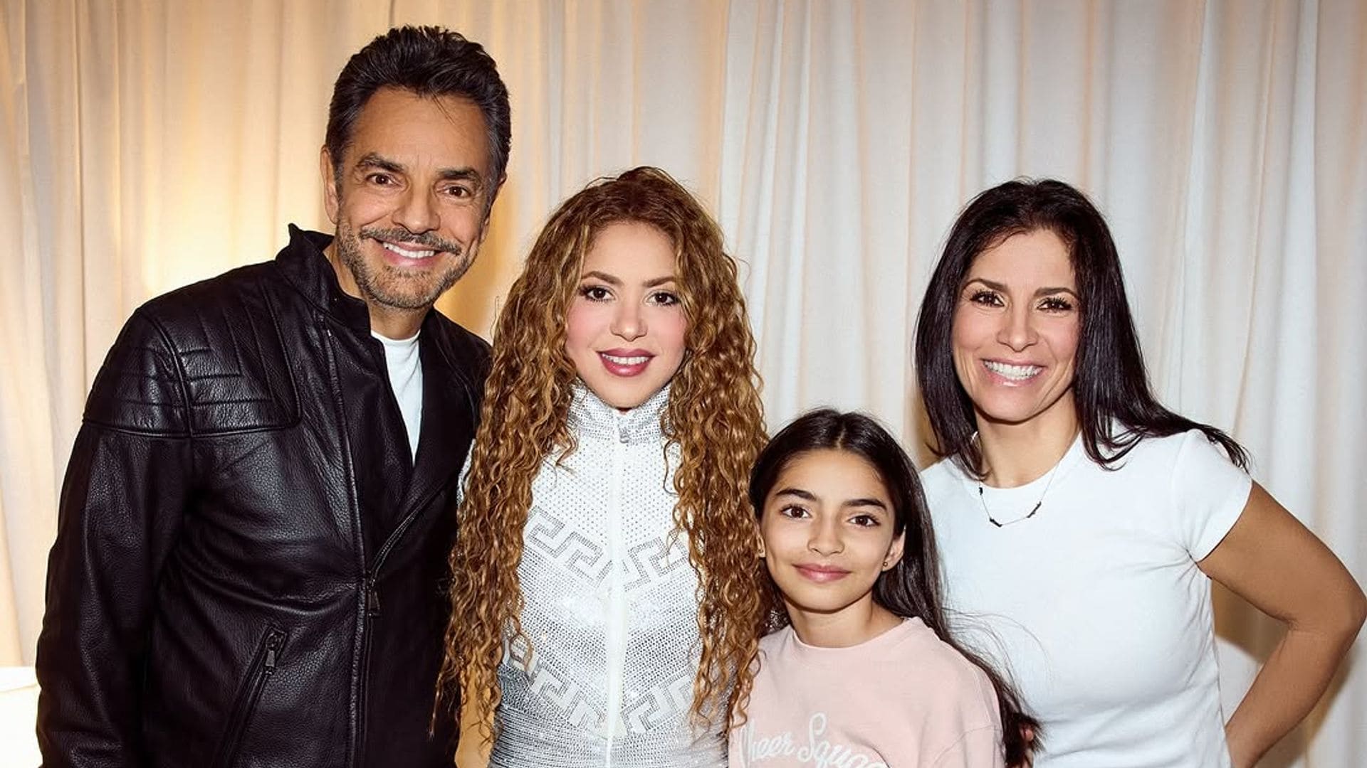 Eugenio Derbez y su familia disfrutan del cuarto concierto de Shakira en la Ciudad de México