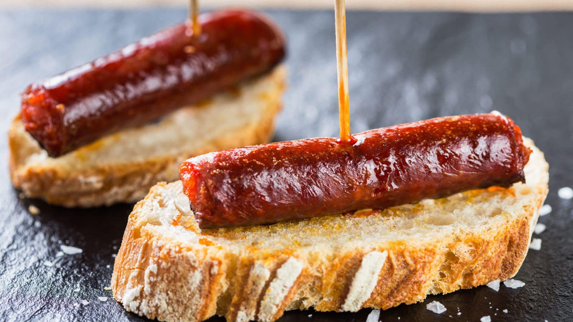 Pincho de chistorra navarra