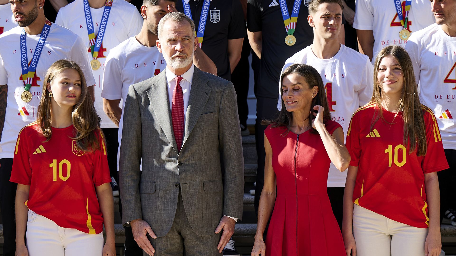Los Reyes y sus hijas