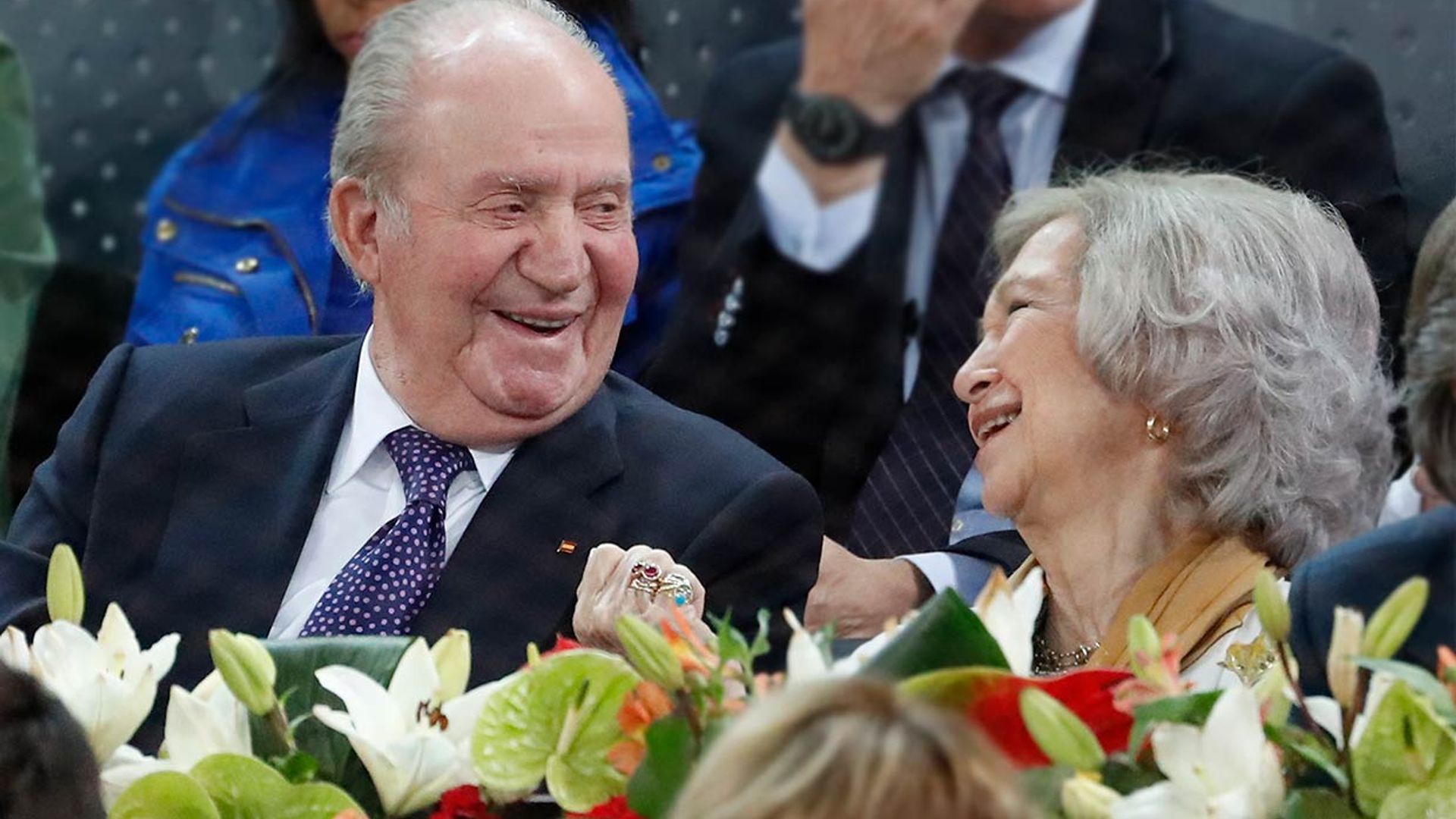 Los reyes Juan Carlos y Sofía celebran 58 años de casados