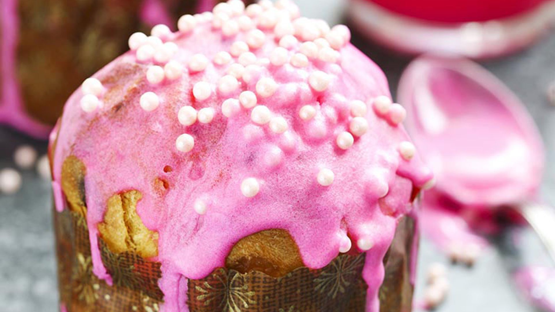 'Mini-panettone' rosa