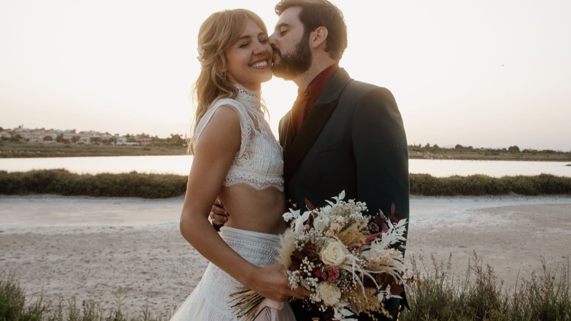 Hablamos con Andrea Guasch después de su boda rockera: 'Fue un sueño hecho realidad'