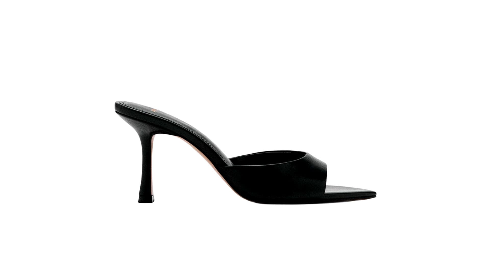 Sandalia de tacón (29,99 €), de Mango