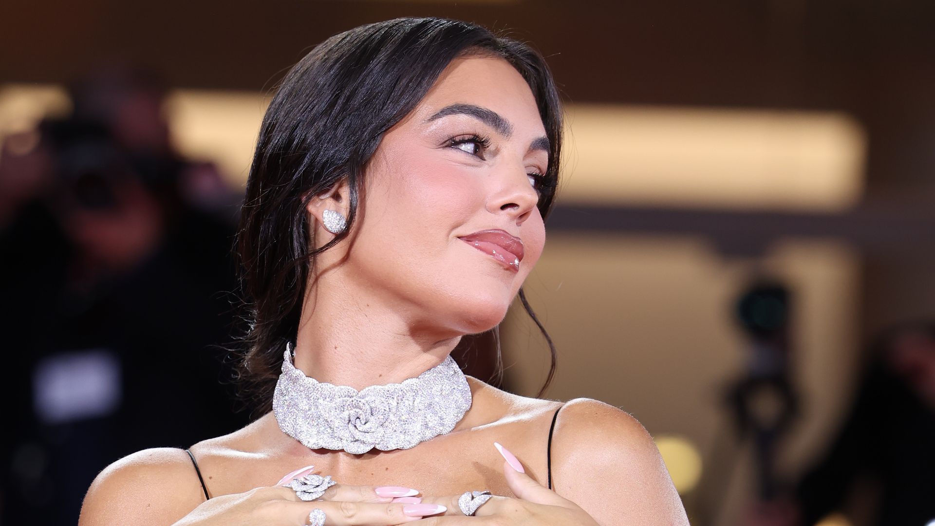 Georgina Rodríguez en el Festival de cine de Venecia (agosto 2025)