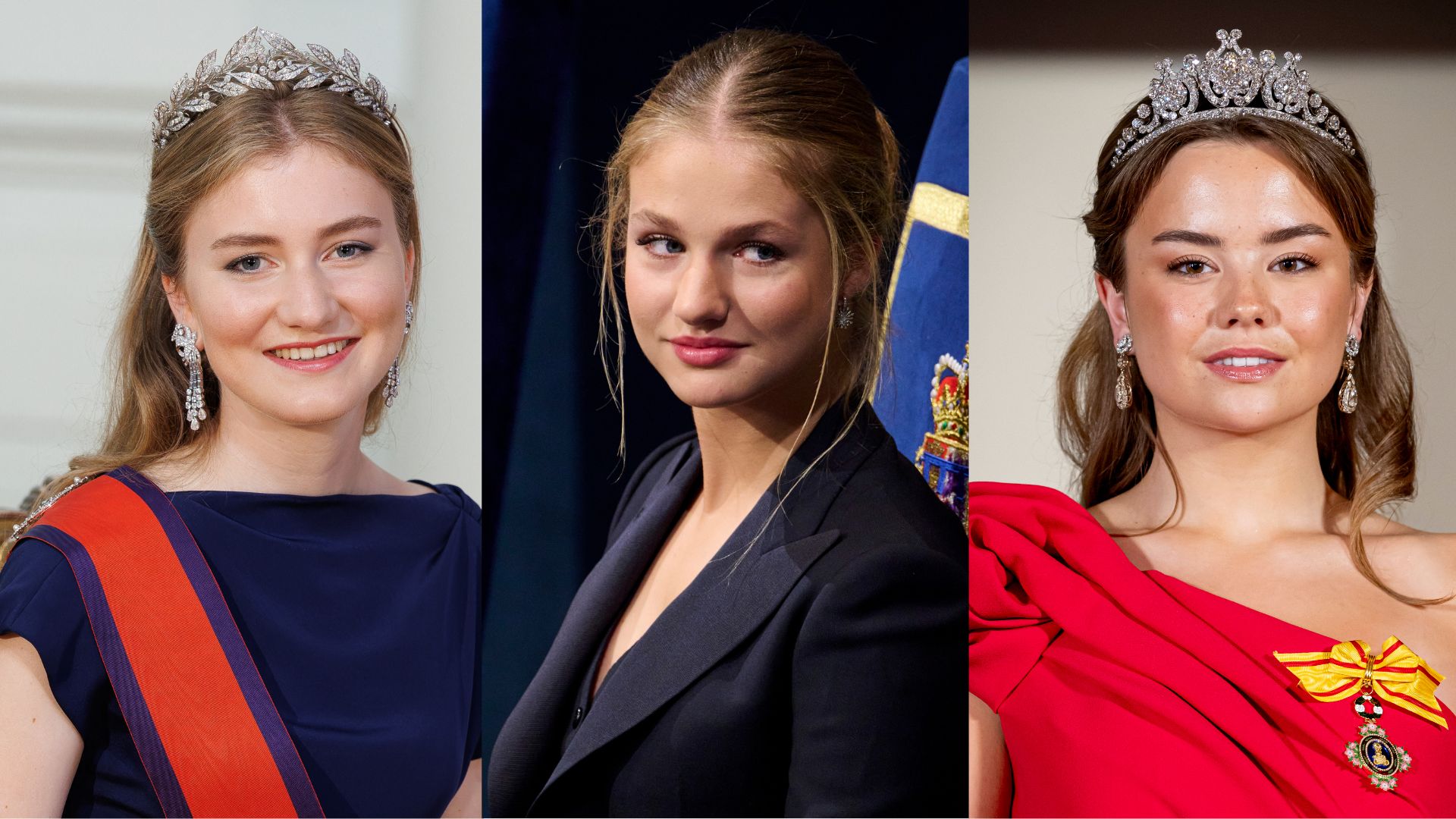De la histórica reverencia de Leonor al debut con tiara de Elisabeth: las futuras reinas ya toman el relevo y escriben el futuro de Europa