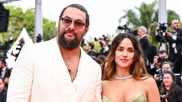 Jason Momoa y su caballeroso gesto con Adria Arjona a su paso por Cannes 