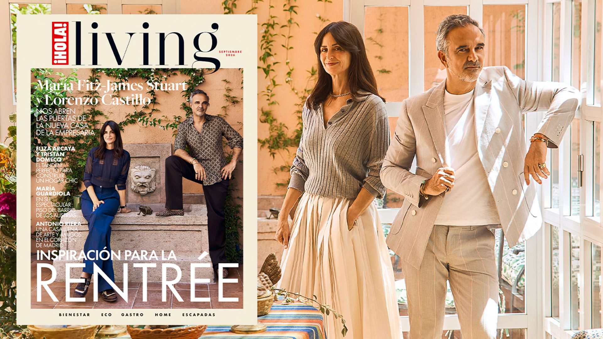 Portada de ¡HOLA! Living septiembre
