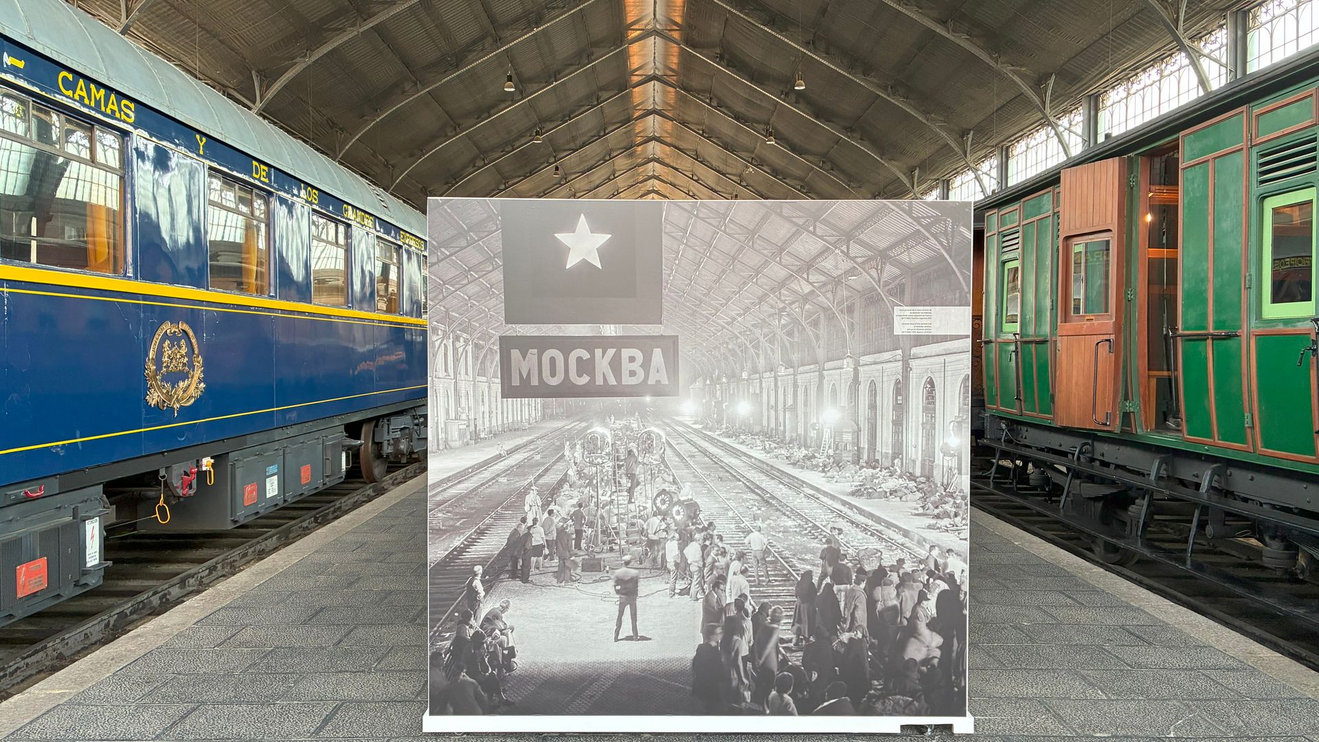 Estación Zhivago en el Museo del Ferrocarril de Madrid