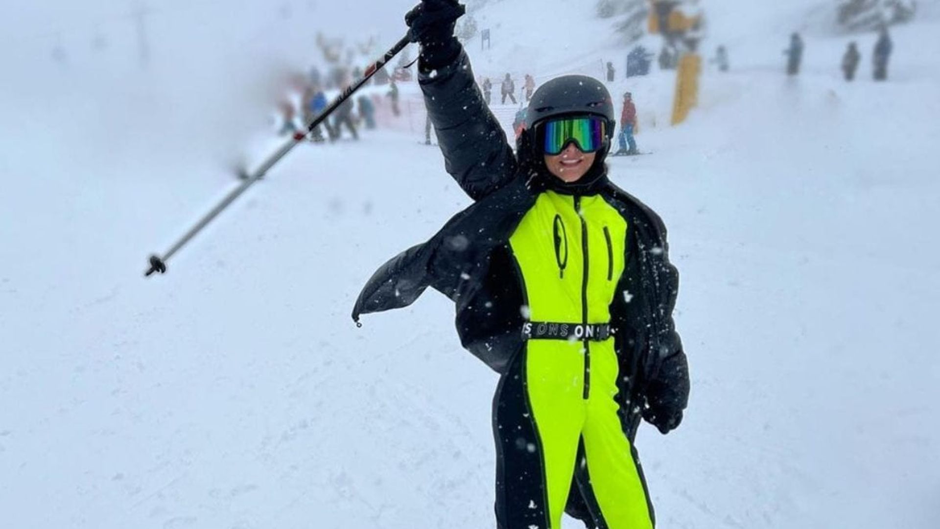 ¿Nieve en verano? Así lo hizo posible Grettell Valdez