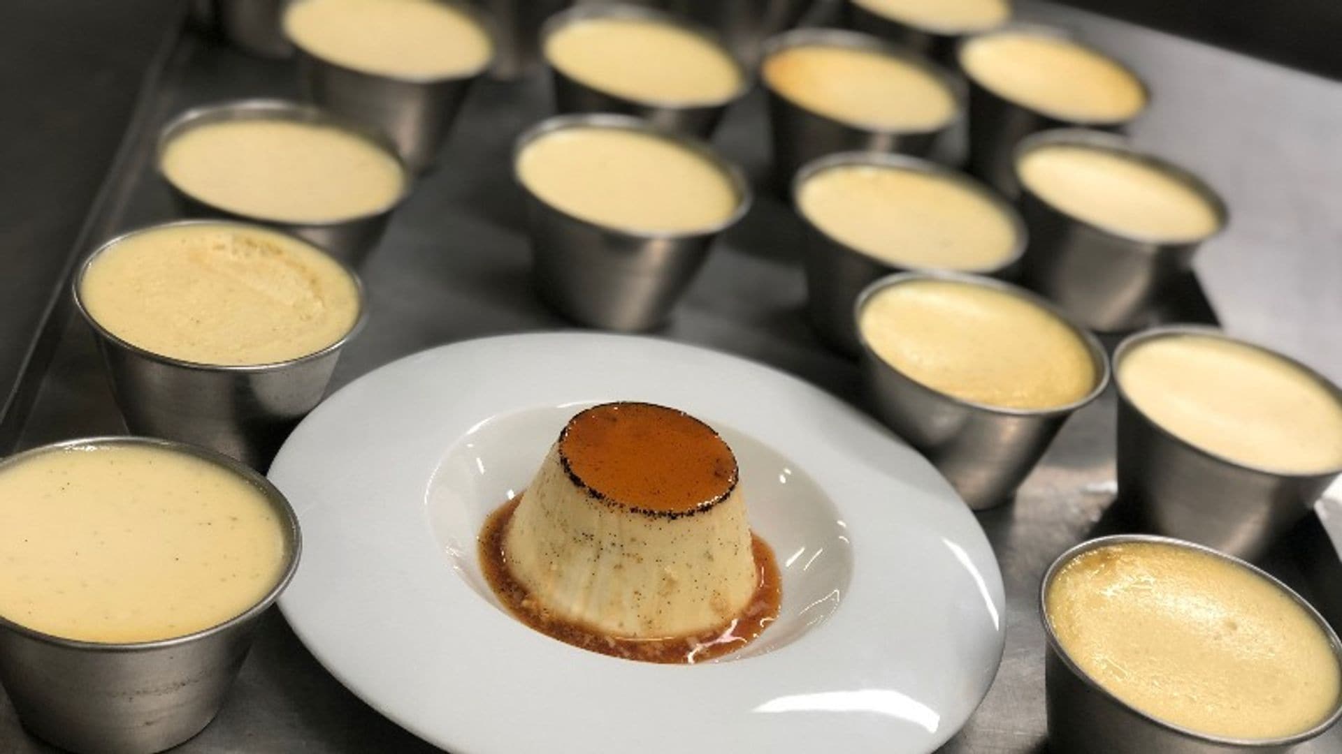 Flan de queso