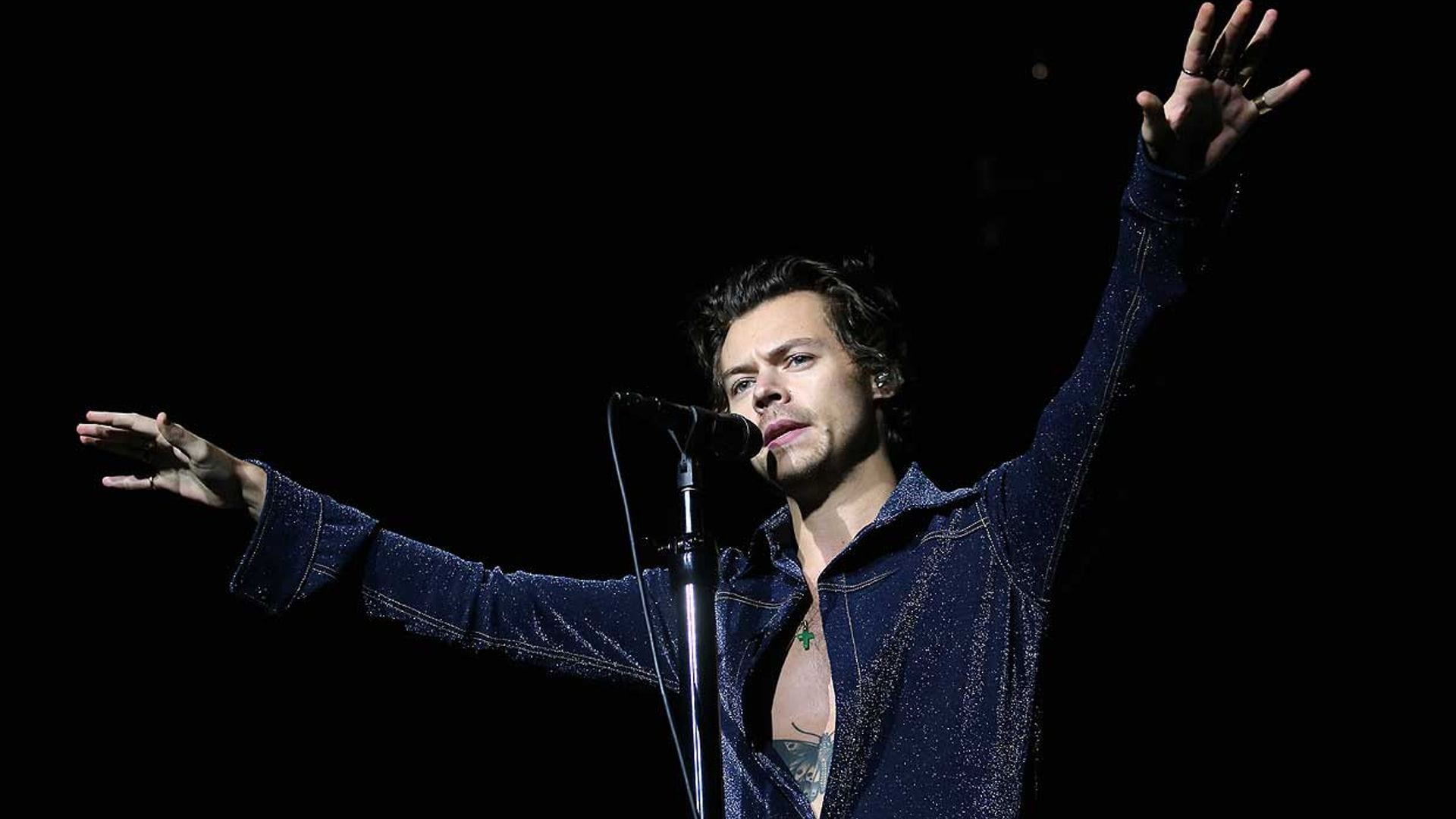 Harry Styles sorprende a una fan en pleno concierto