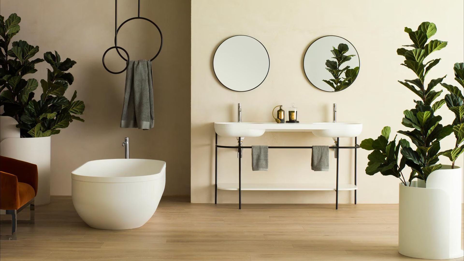 La tendencia que convierte el baño en un pequeño spa: accesorios cálidos, naturales y elegantes