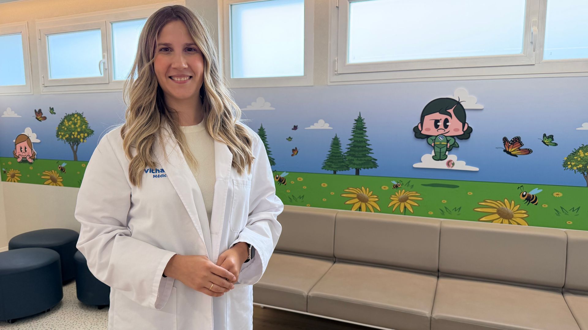 Dra. Ariadna Sánchez, neuropediatra del Hospital Universitario Vithas Madrid Aravaca,