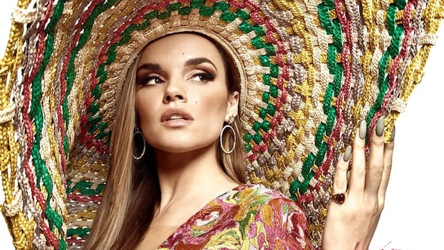 Melody en sus fotos oficiales para Eurovisión 2025