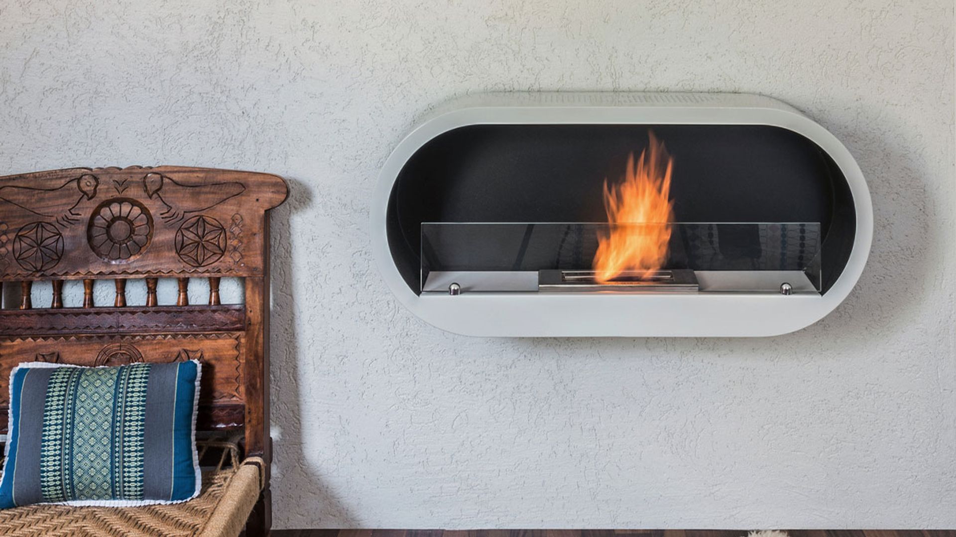 Las estufas y chimeneas de bioetanol más prácticas y bonitas para tu salón