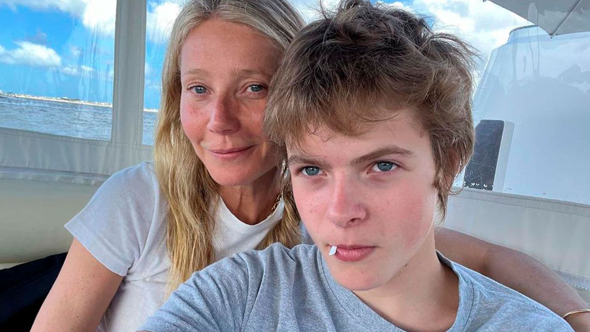 El emocionante mensaje de Gwyneth Paltrow para felicitar a su hijo Mose por su 17 cumpleaños