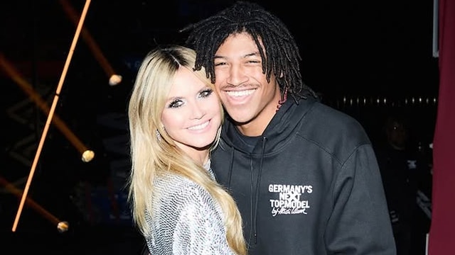 Heidi Klum y su hijo Henry Samuel