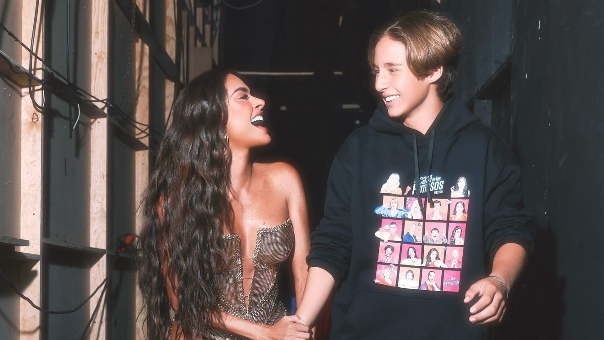 Galilea Montijo y su hijo Mateo
