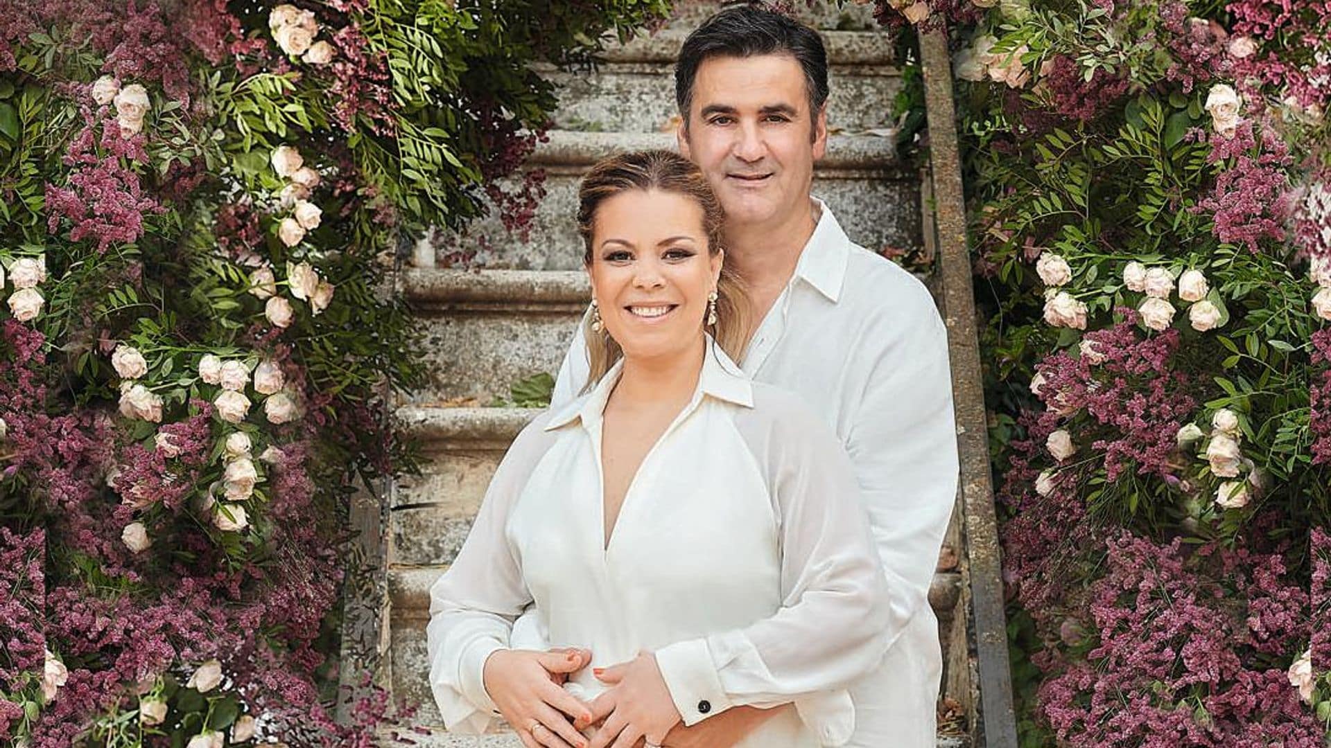 Jesulín y María José Campanario celebran 20 años de casados y la llegada de su tercer hijo