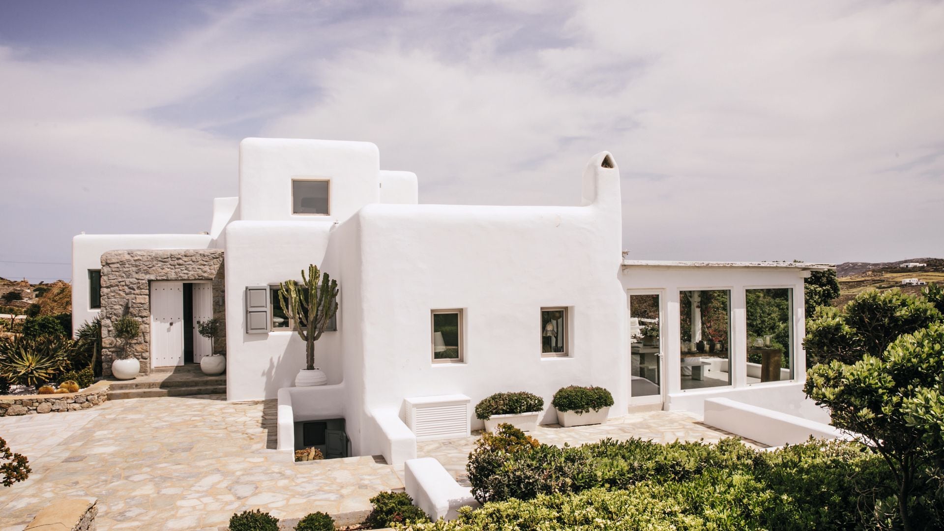 Vista del exterior de la casa
